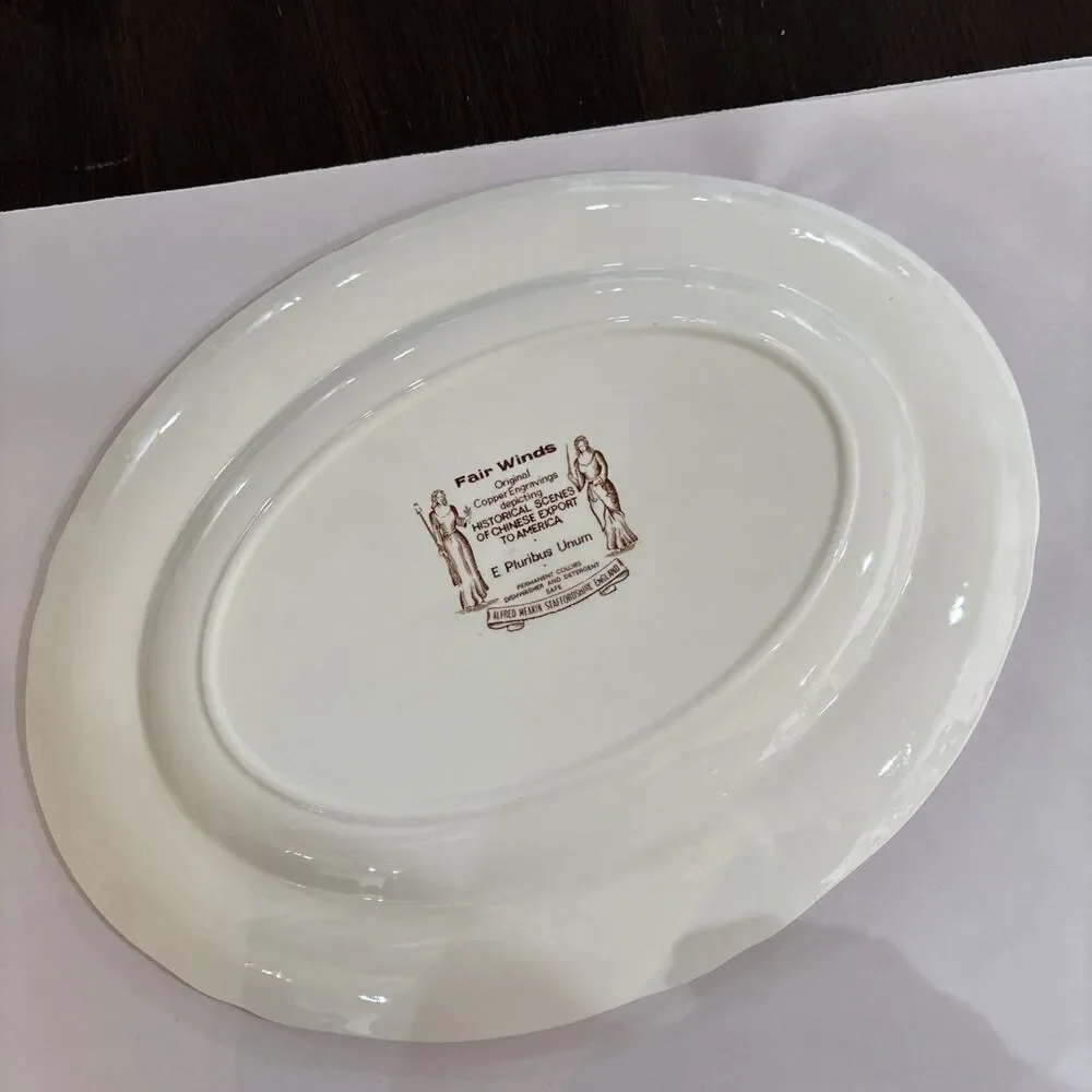 Vintage vtg oval